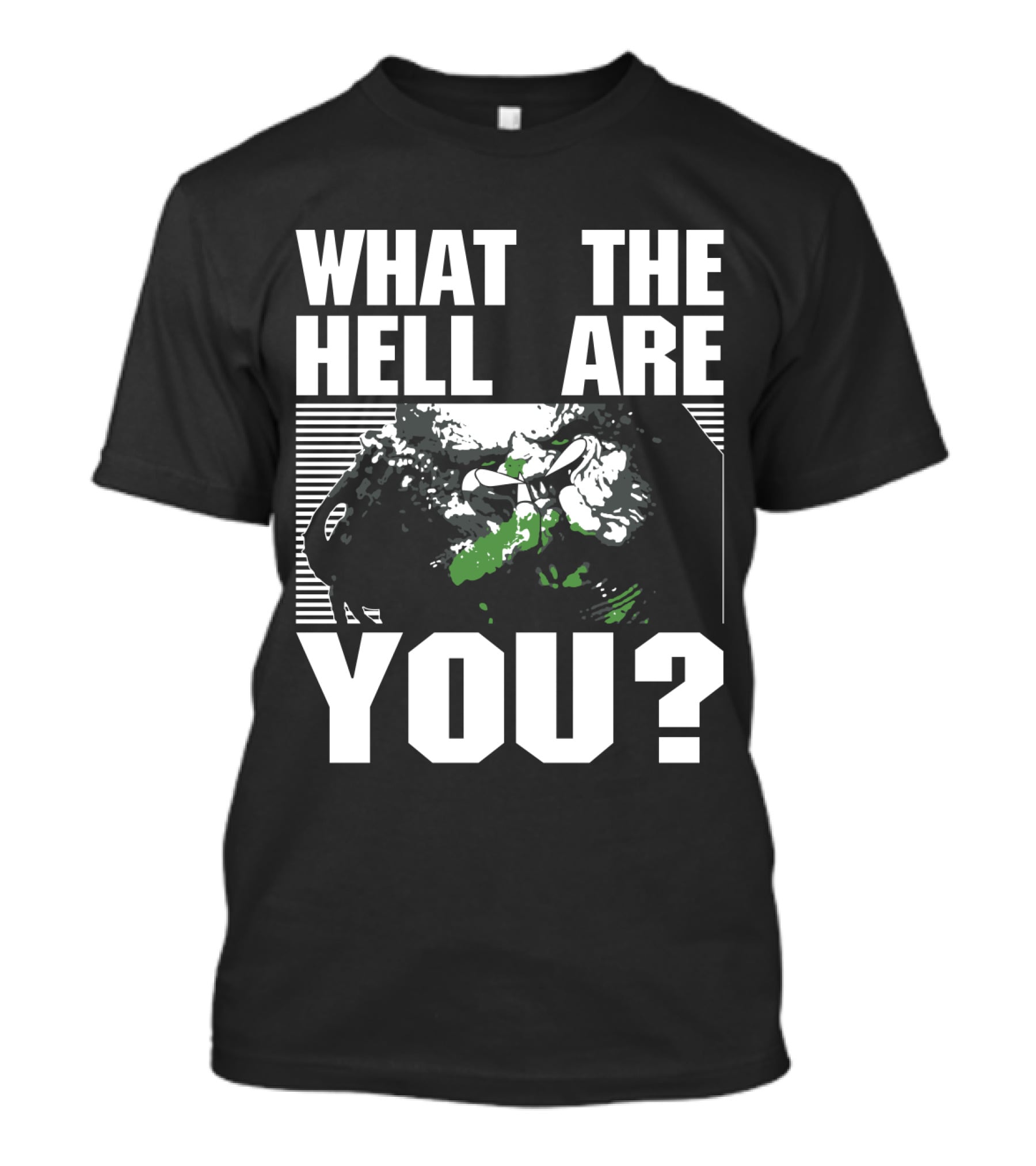 Predator Alien What The Hell Are You? T-Shirt