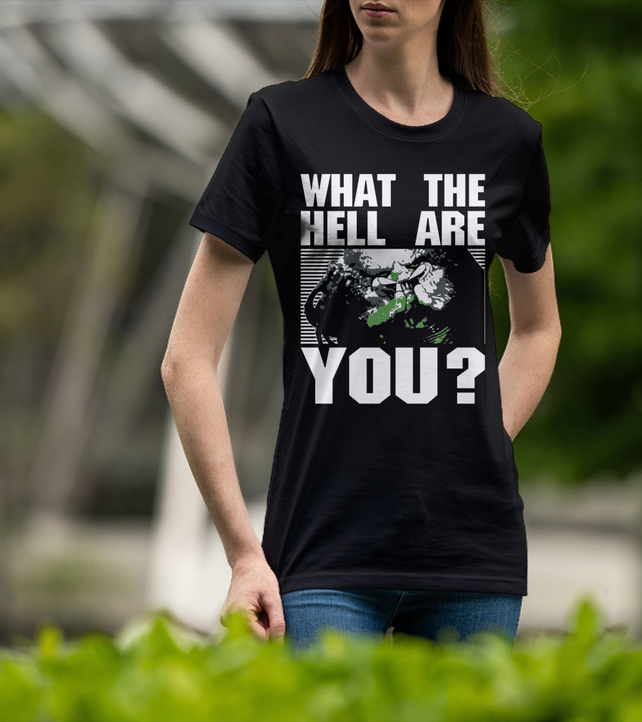 Predator Alien What The Hell Are You? T-Shirt