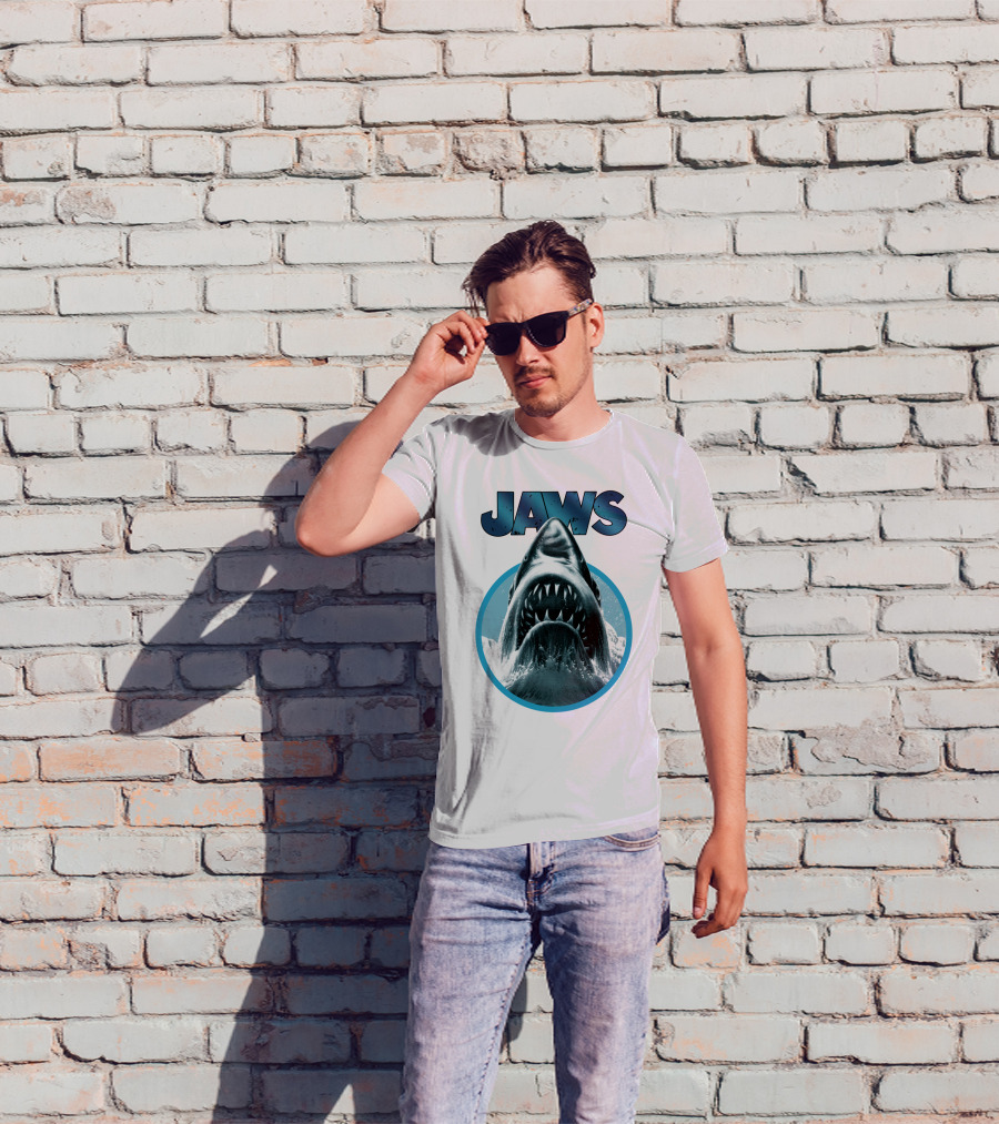 JAWS Shark Iconic Movie T-Shirt