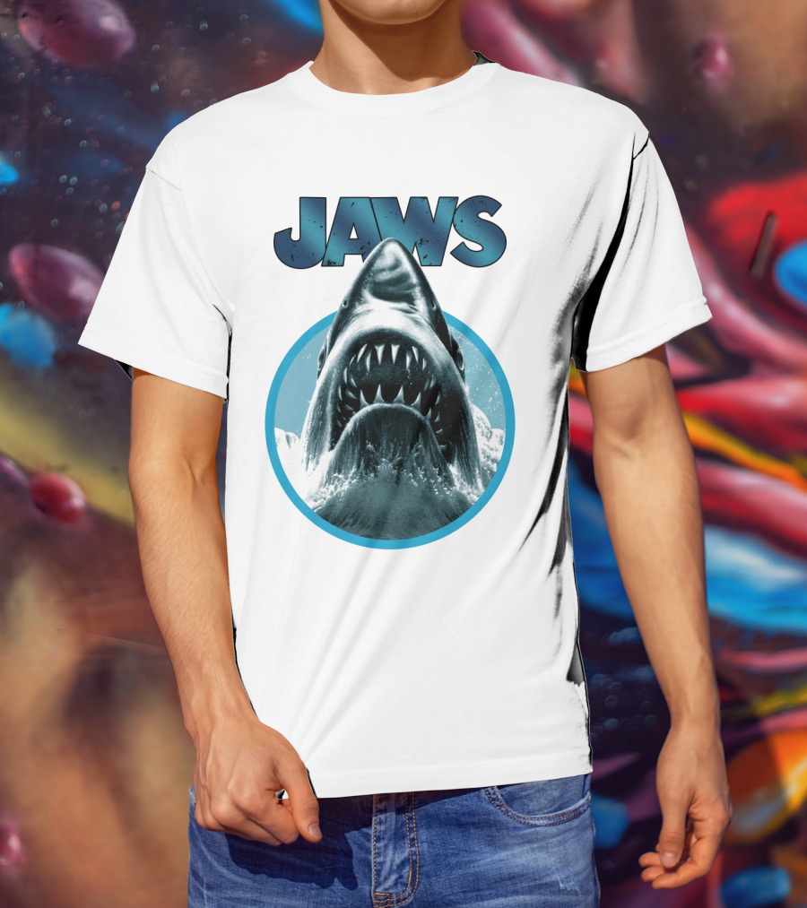 JAWS Shark Iconic Movie T-Shirt