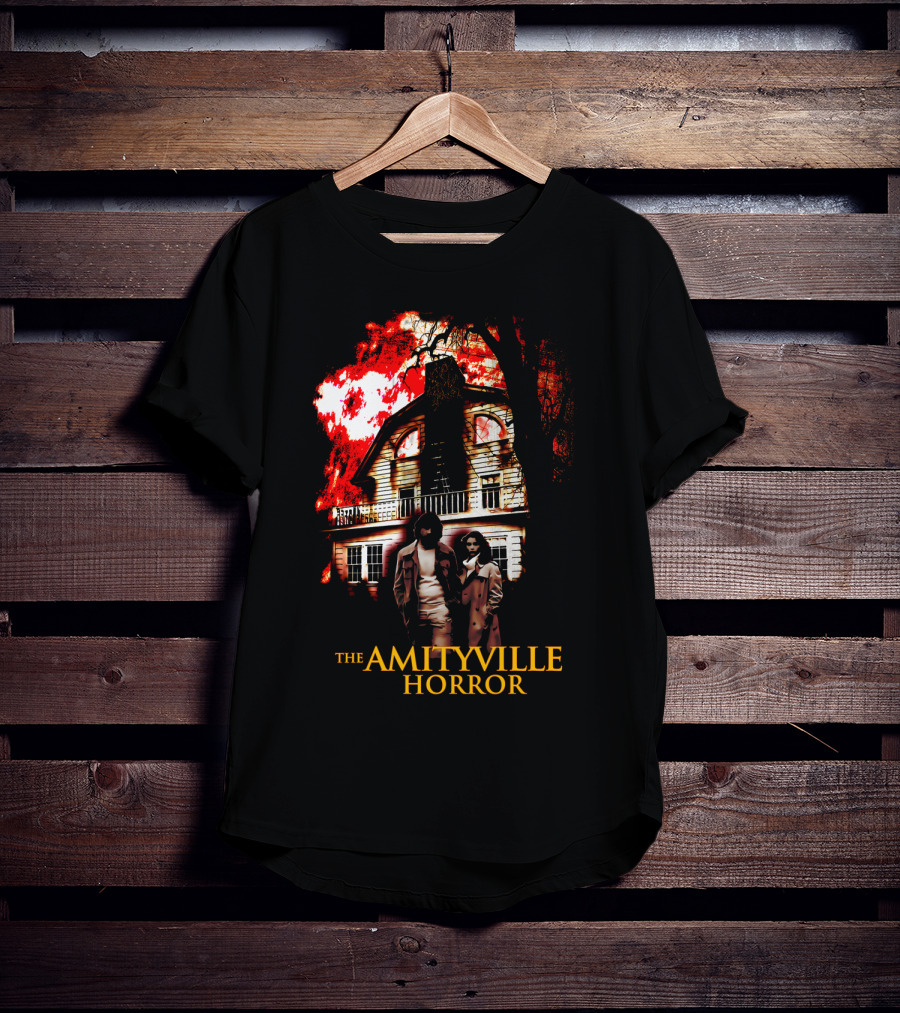 The Amityville Horror 1979 Haunted House Iconic Scene T-Shirt