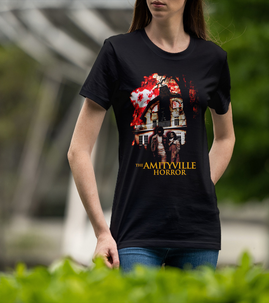 The Amityville Horror 1979 Haunted House Iconic Scene T-Shirt
