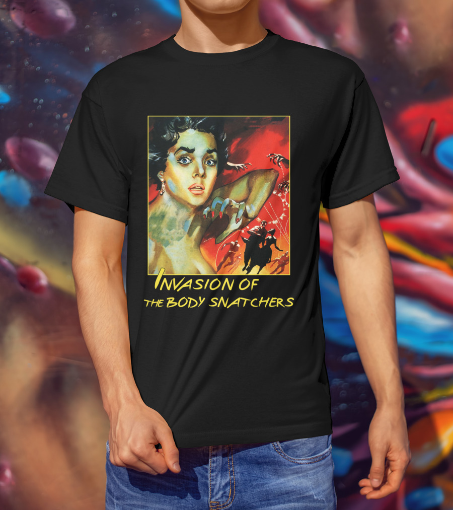 Invasion Of The Body Snatchers 1978 Classic Horror Movie Cover T-Shirt