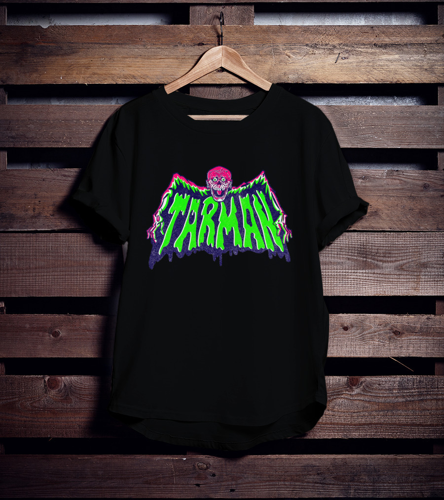 Tarman The Return Of The Living Dead Dripping Neon Horror T-Shirt