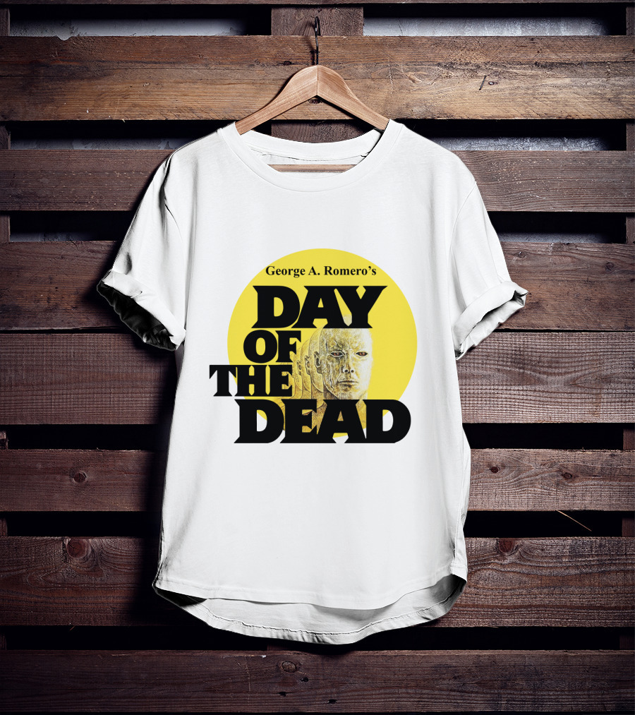 George A. Romero's Day Of The Dead Zombie Horror Movie T-Shirt