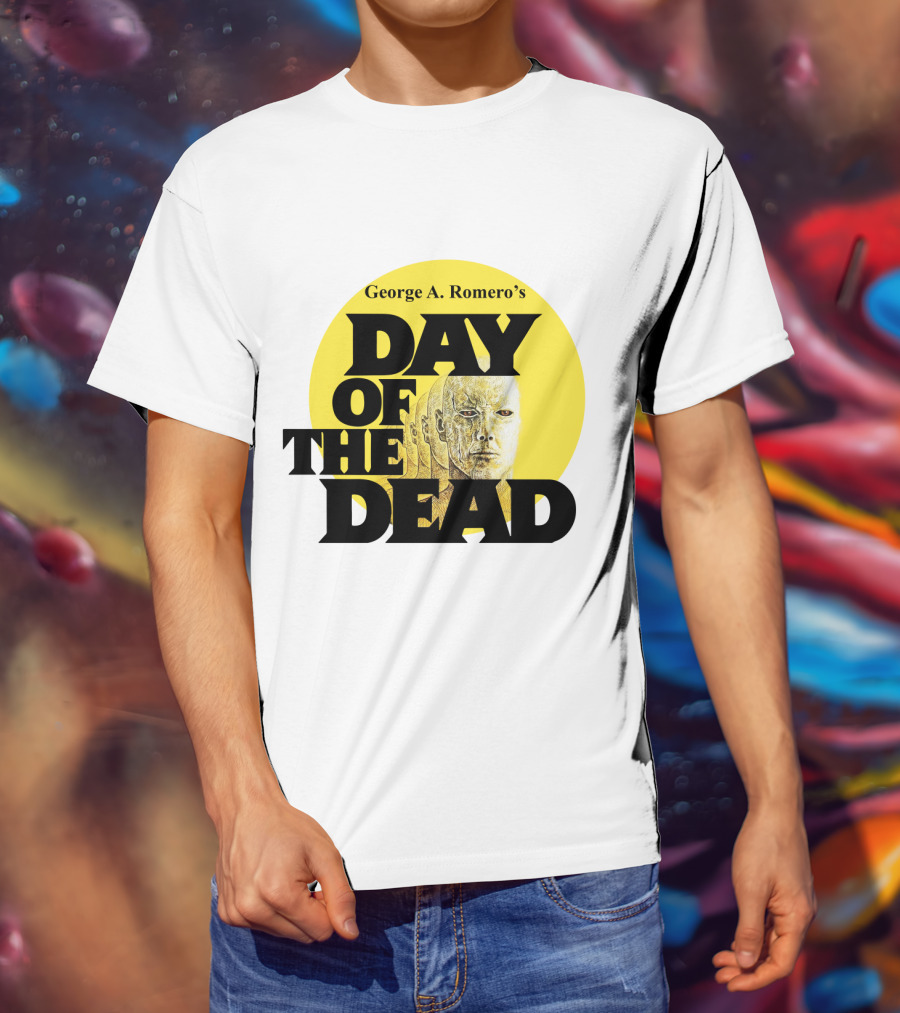 George A. Romero's Day Of The Dead Zombie Horror Movie T-Shirt