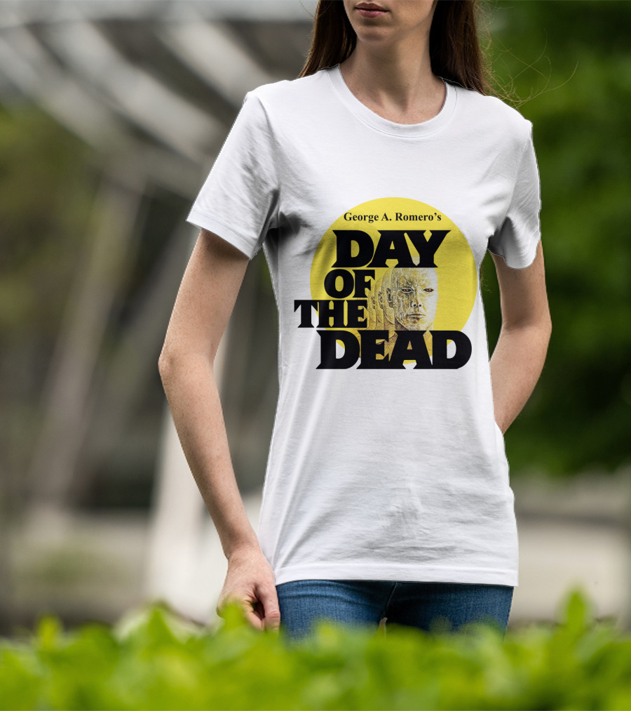 George A. Romero's Day Of The Dead Zombie Horror Movie T-Shirt