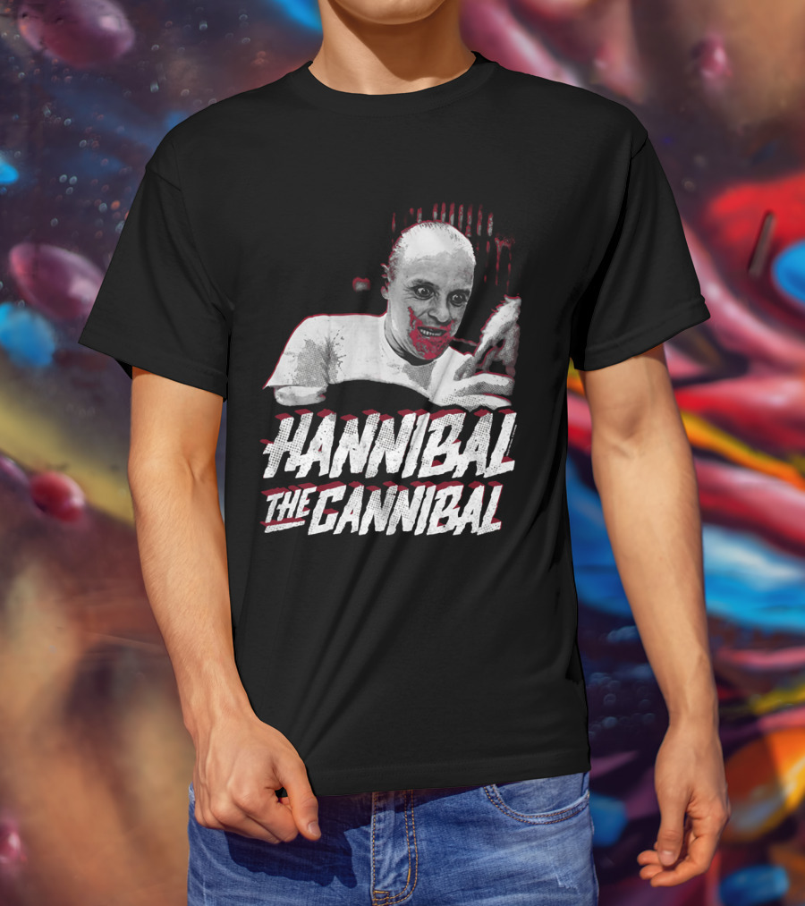 Hannibal The Cannibal Silence Of The Lambs Horror T-Shirt