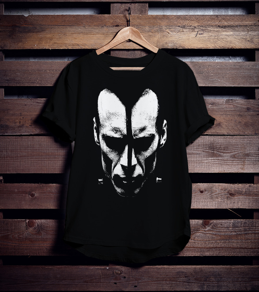 Doyle Wolfgang Von Frankenstein MT Masked Face Monochrome T-Shirt
