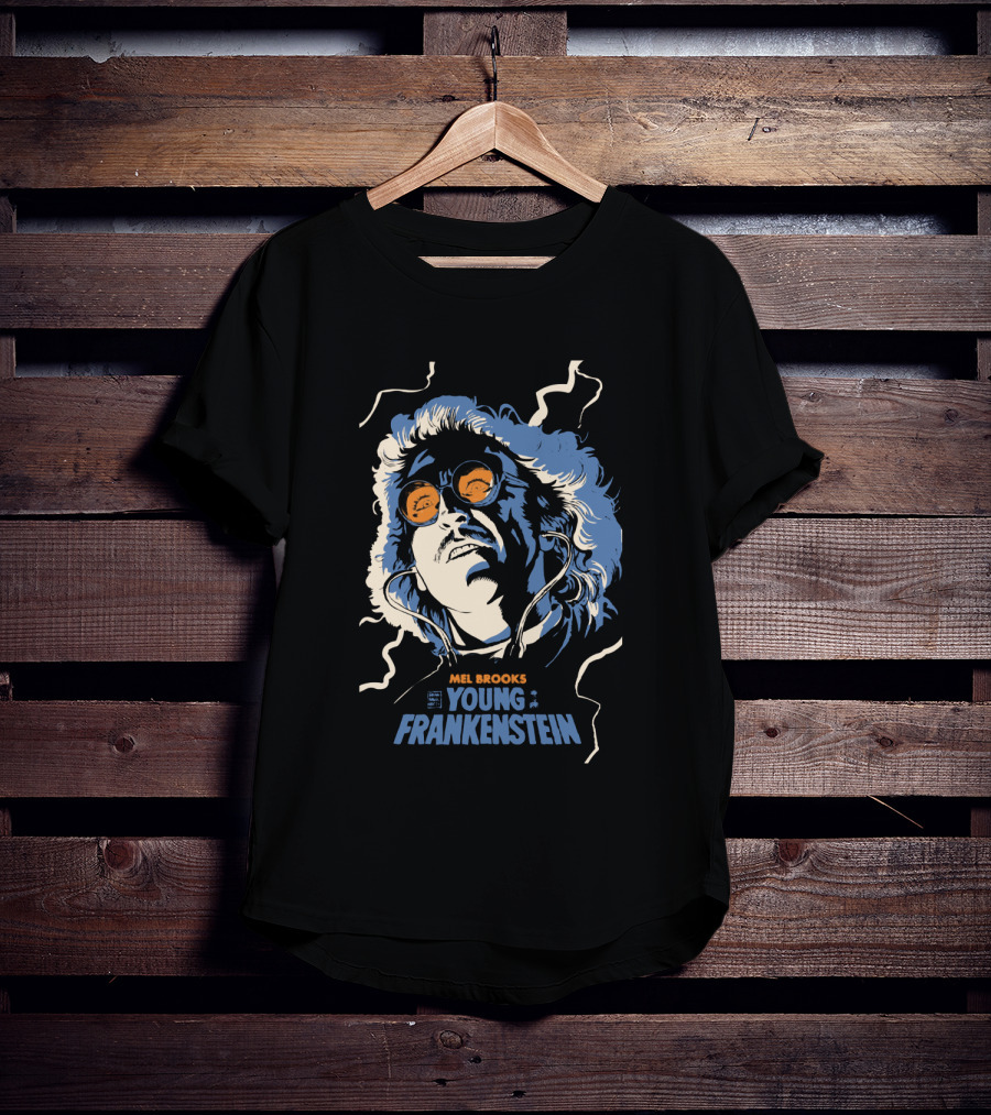 Mel Brooks Young Frankenstein Electric Shock T-Shirt