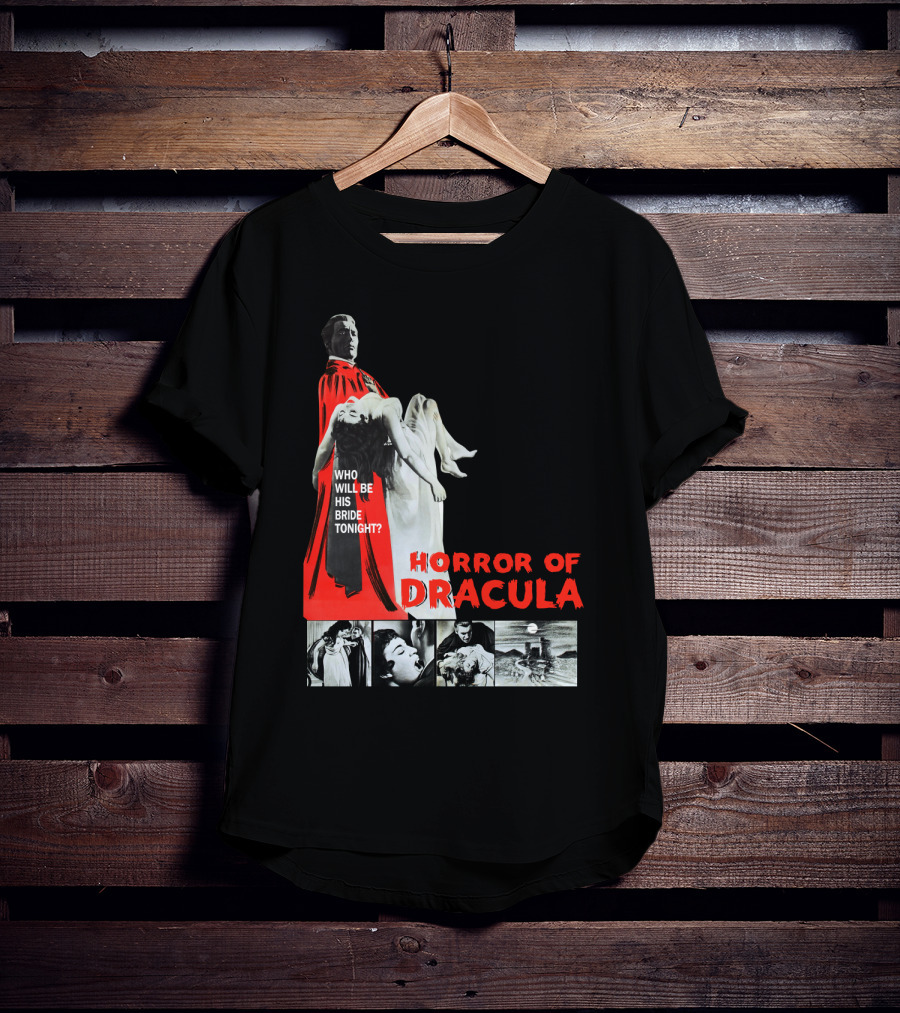 Horror Of Dracula Who Will Be His Bride Tonight T-Shirt