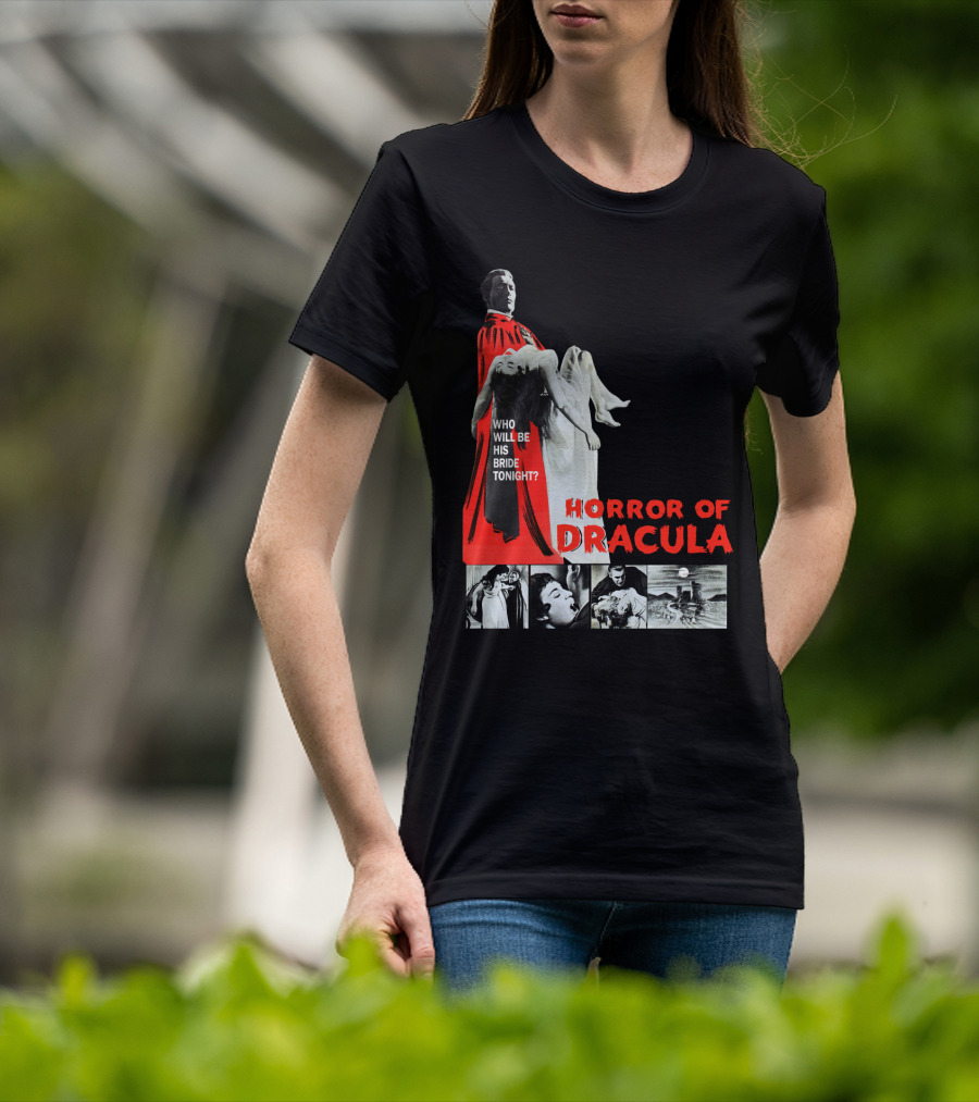 Horror Of Dracula Who Will Be His Bride Tonight T-Shirt