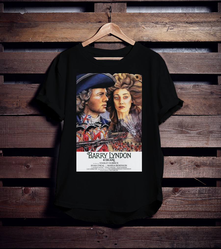 Barry Lyndon Stanley Kubrick 4 Oscars Ryan O'Neal Marisa Berenson T-Shirt