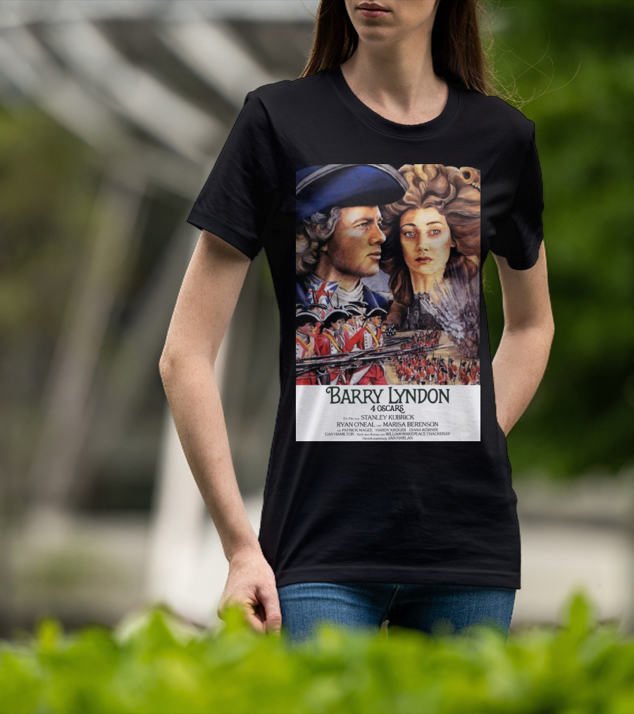 Barry Lyndon Stanley Kubrick 4 Oscars Ryan O'Neal Marisa Berenson T-Shirt