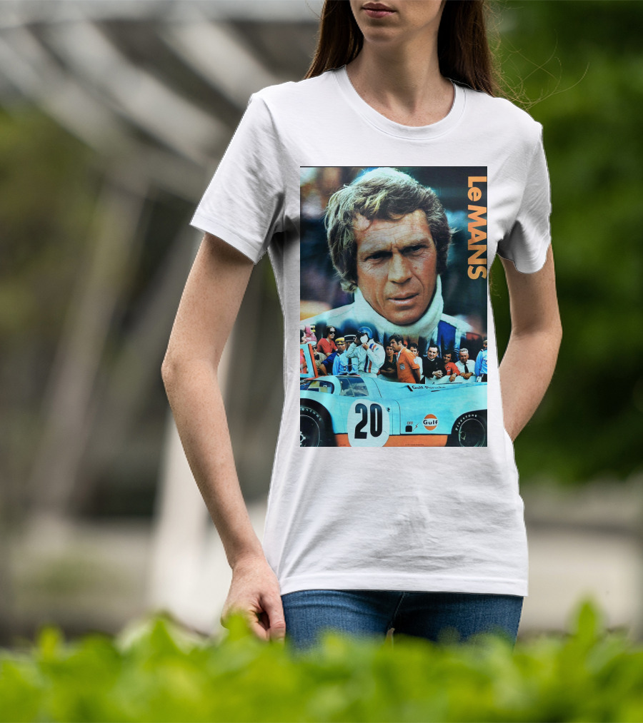Le Mans 1971 Steve McQueen Gulf Racing 20 T-Shirt