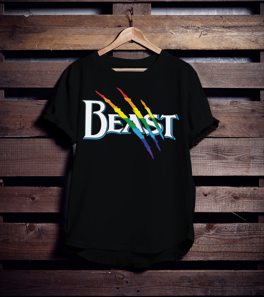 Beast Rainbow Claw Marks T-Shirt
