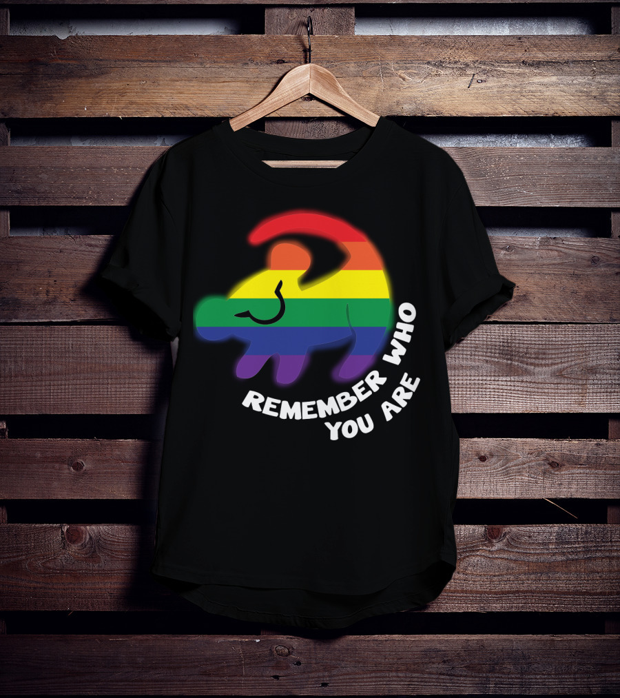 Remember Who You Are Pride Lion T-Shirt