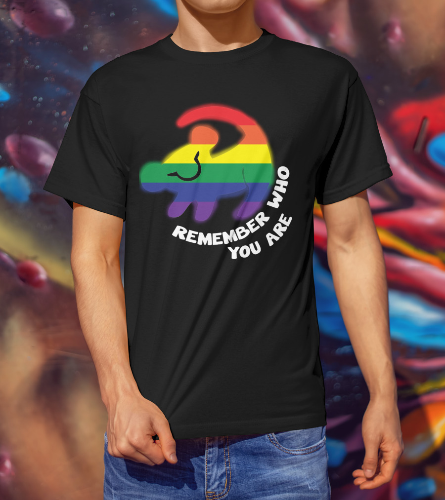Remember Who You Are Pride Lion T-Shirt