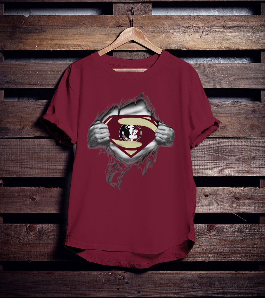Seminoles Superman Logo Mashup T-Shirt