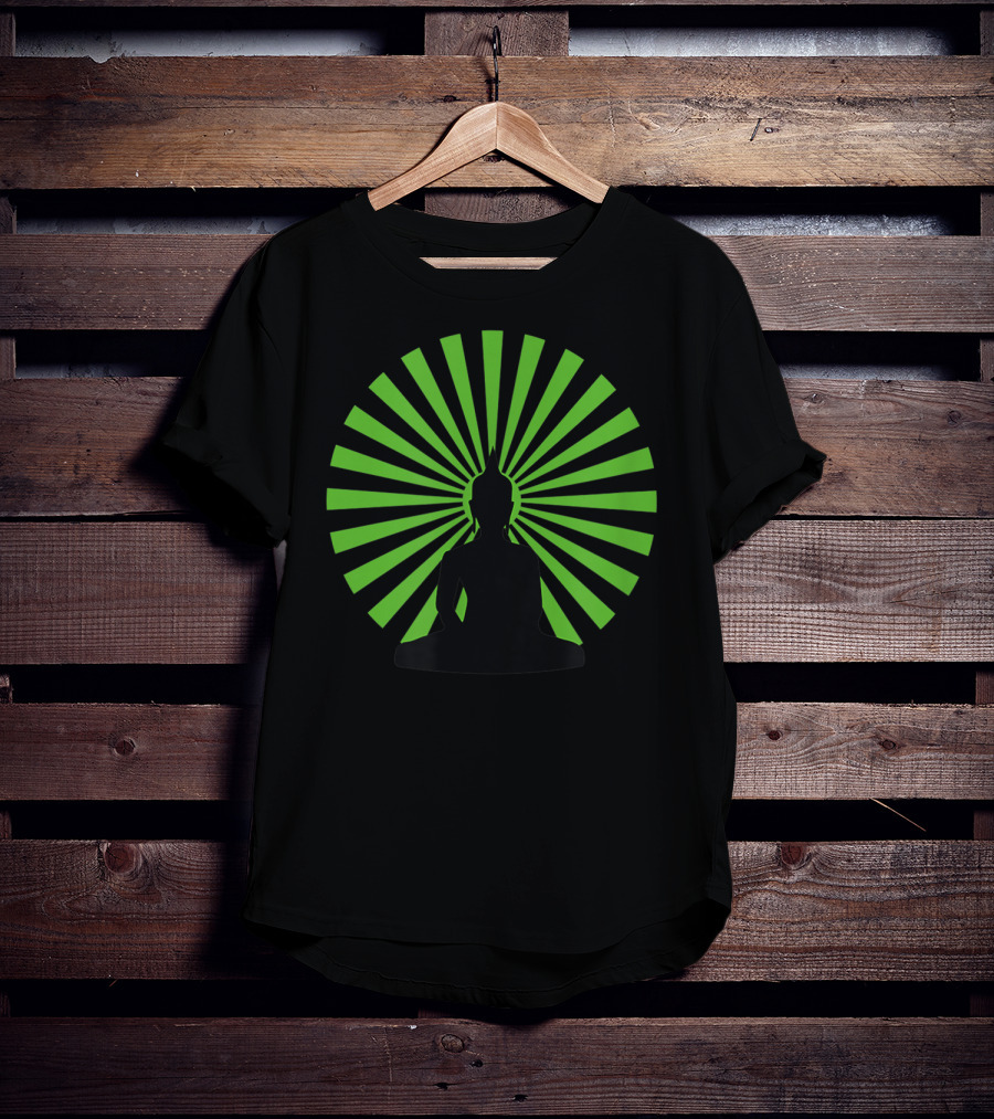 Buddha Mindful Peace Shiva Yoga Shanti T-Shirt