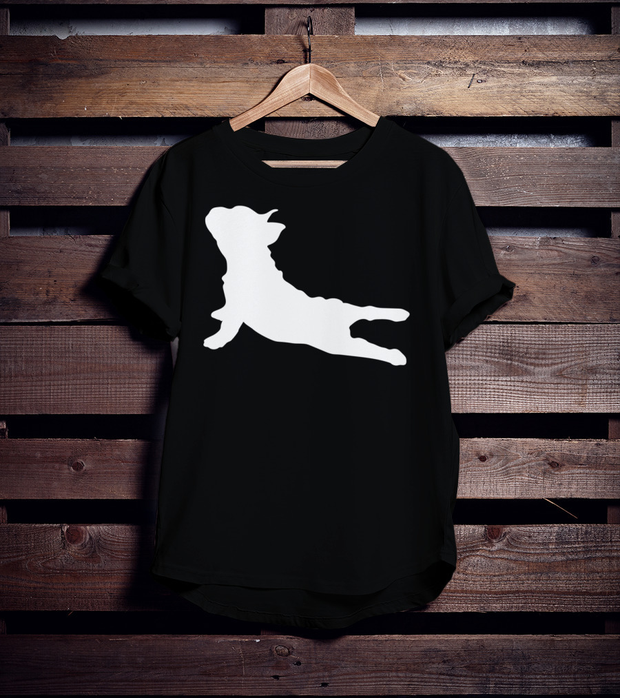 French Bulldog Yoga Pose T-Shirt