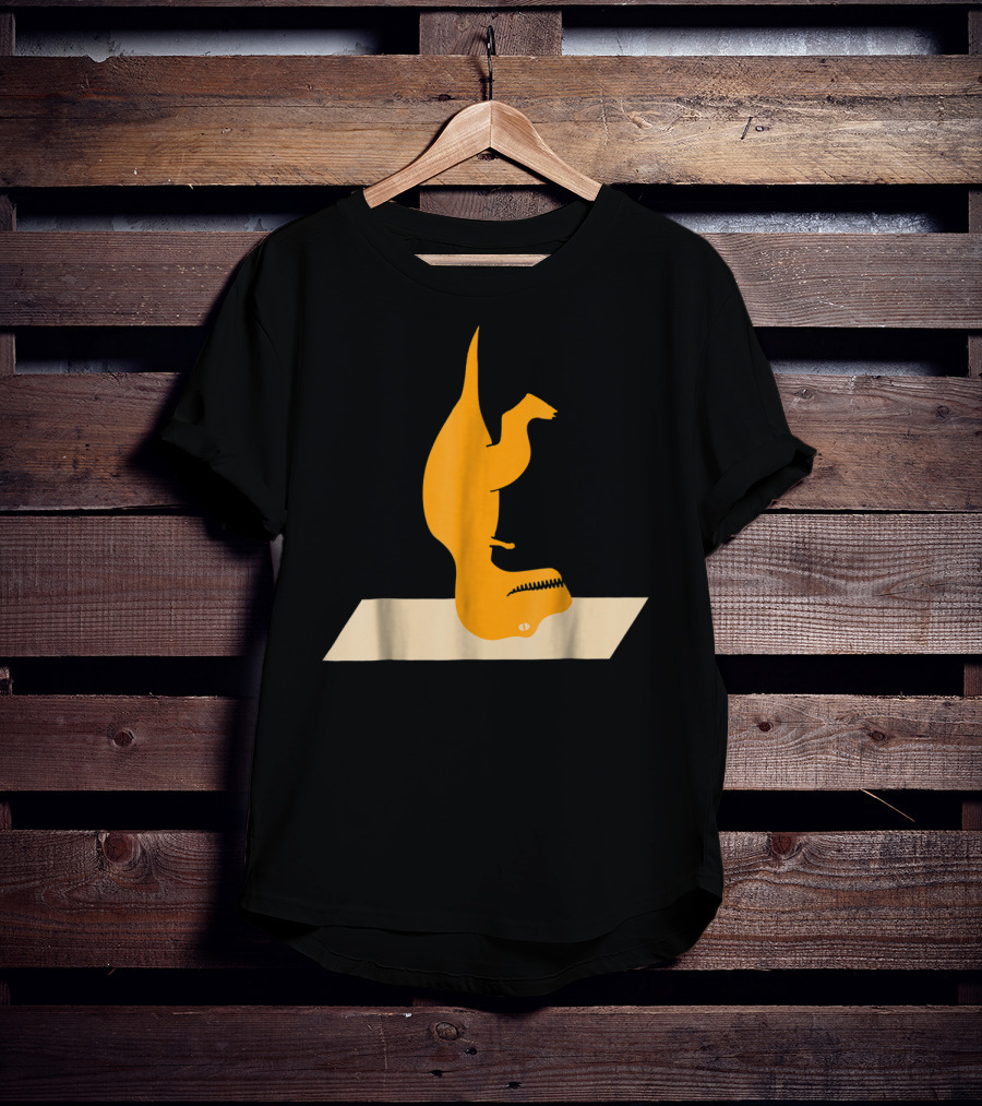 Sirsasana Rex Funny Yoga Dinosaur Lovers T-Shirt