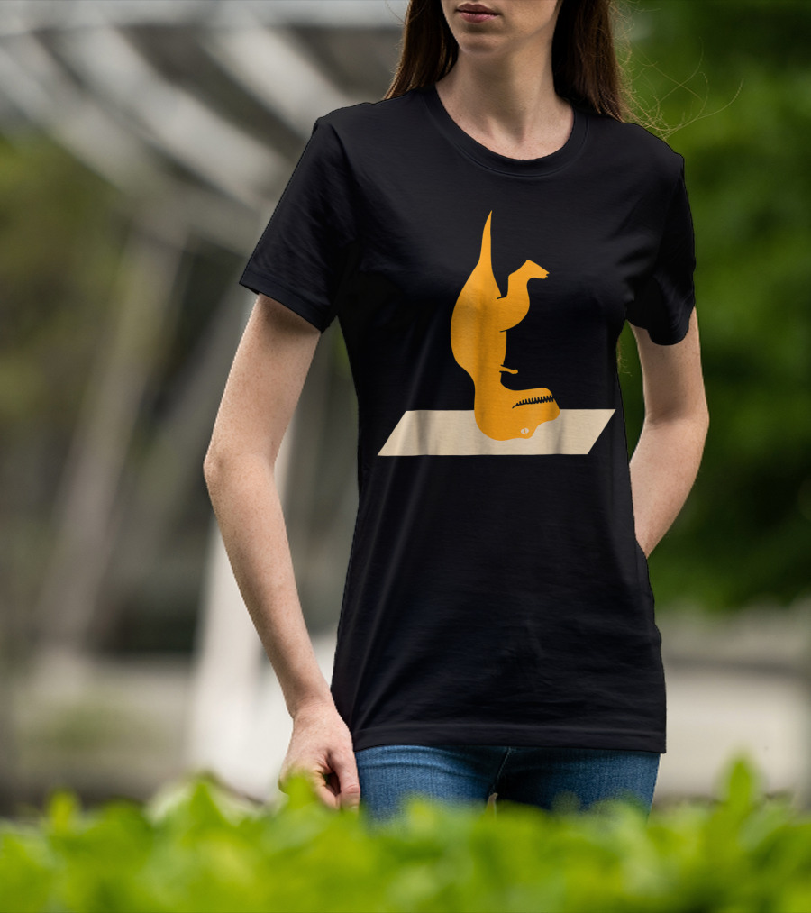 Sirsasana Rex Funny Yoga Dinosaur Lovers T-Shirt
