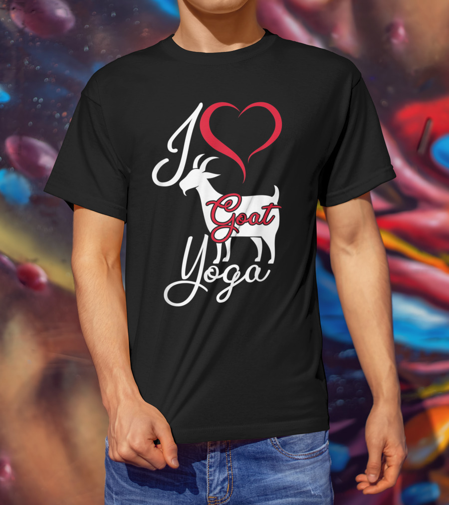I Love Goat Yoga T-Shirt