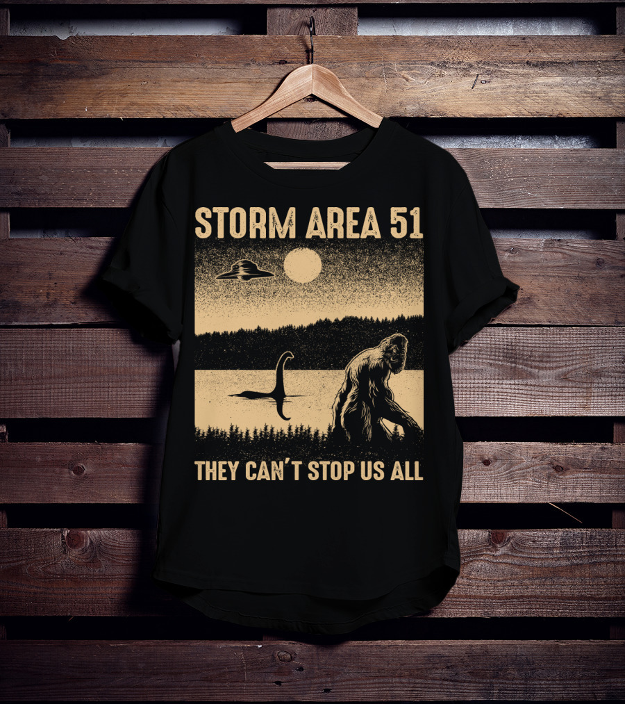 Storm Area 51 They Can't Stop US All T-Shirt