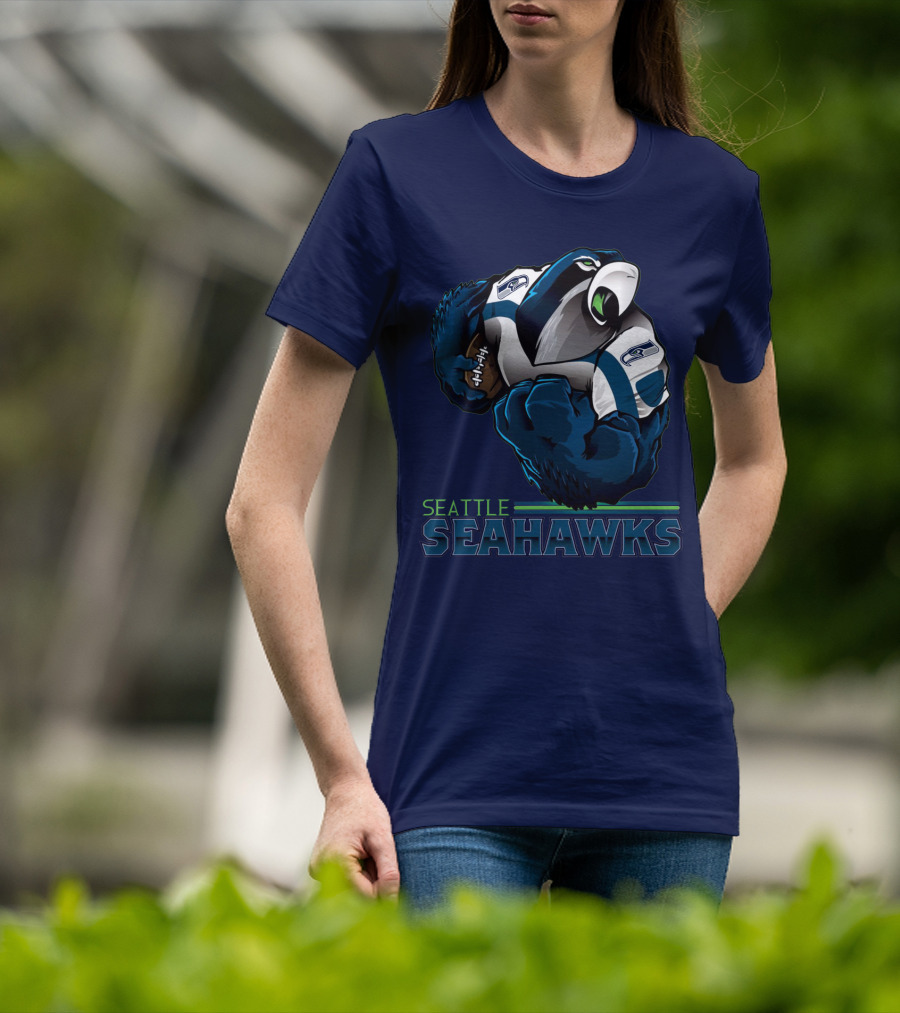 Seattle Seahawks Football Hawk Athlete T-Shirt