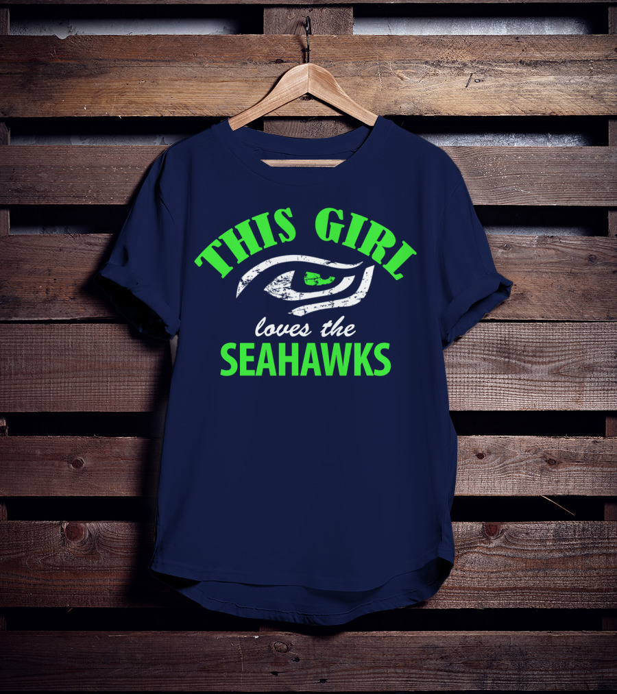 This Girl Loves The Seattle Seahawks T-Shirt