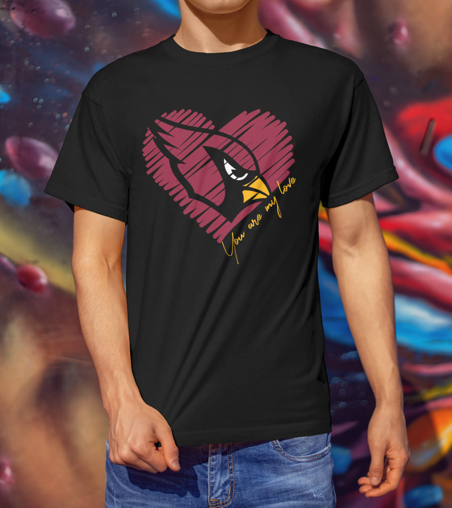 Arizona Cardinals You Are My Love T-Shirt