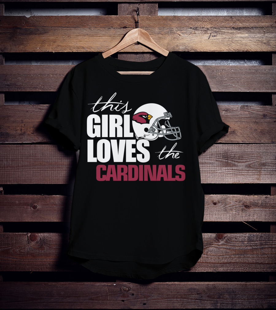 This Girl Loves The Cardinals Fans T-Shirt