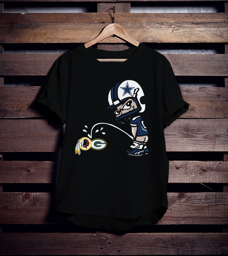 Cowboys Nation Rivalry Symbols Football Humor T-Shirt