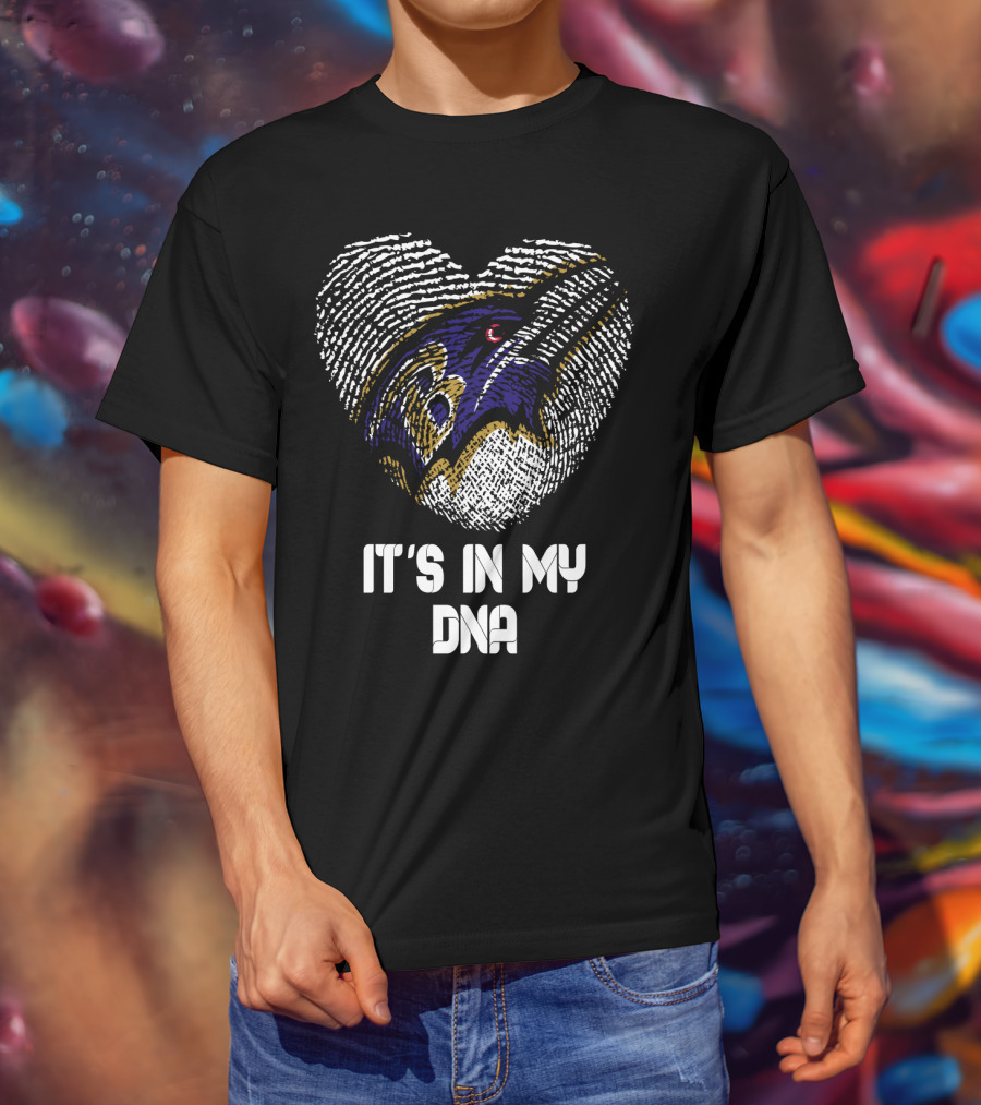 It's In My Dna Baltimore Ravens T-Shirt