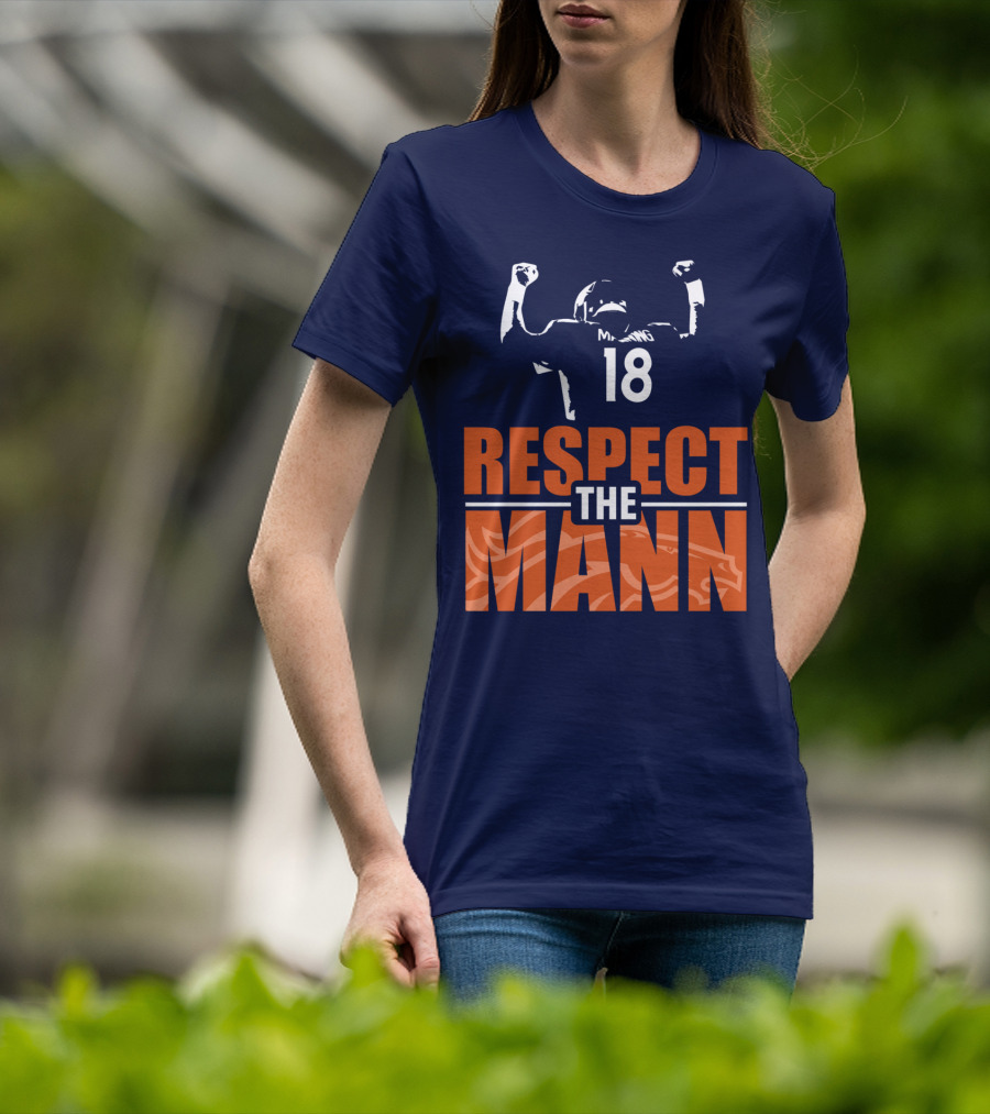 Manning Respect The Mann 18 Denver Broncos T-Shirt
