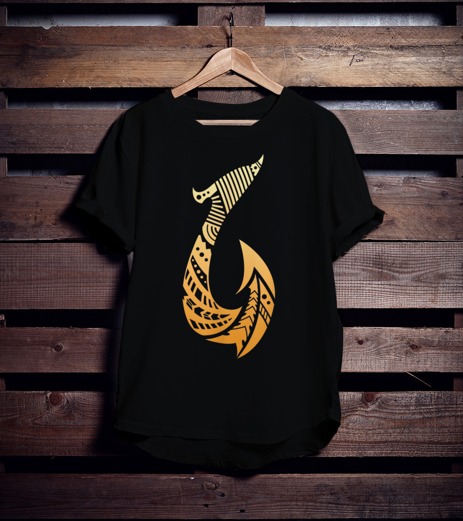Fisherman Hook Hawaiian Beach Summer T-Shirt