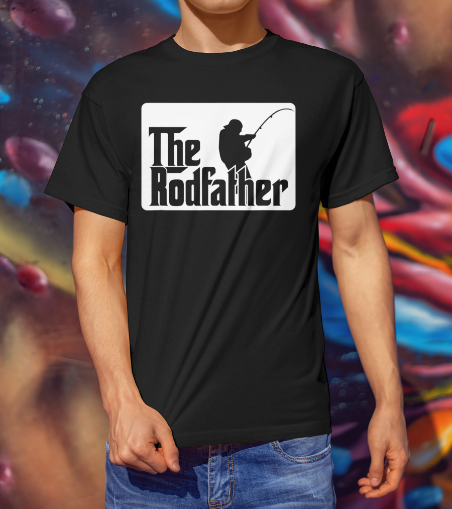The Rodfather Reel Life Fishing T-Shirt