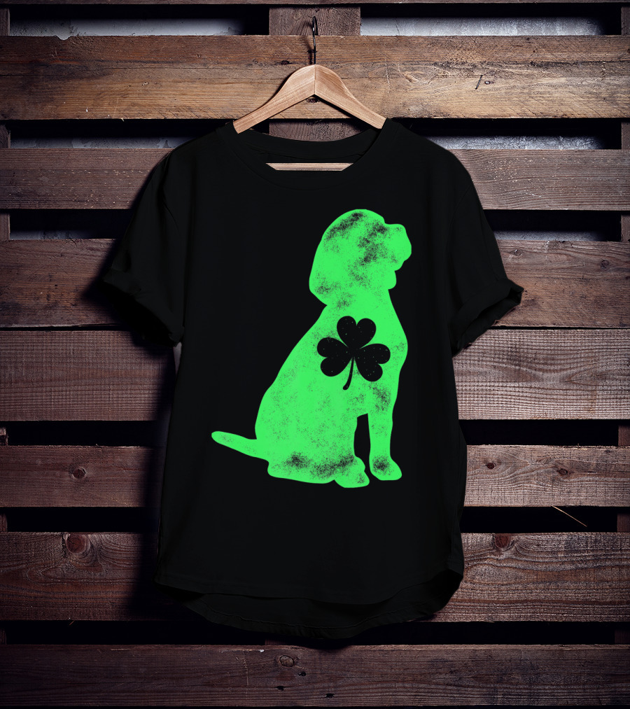 Beagle St Patricks Day Shamrock T-Shirt