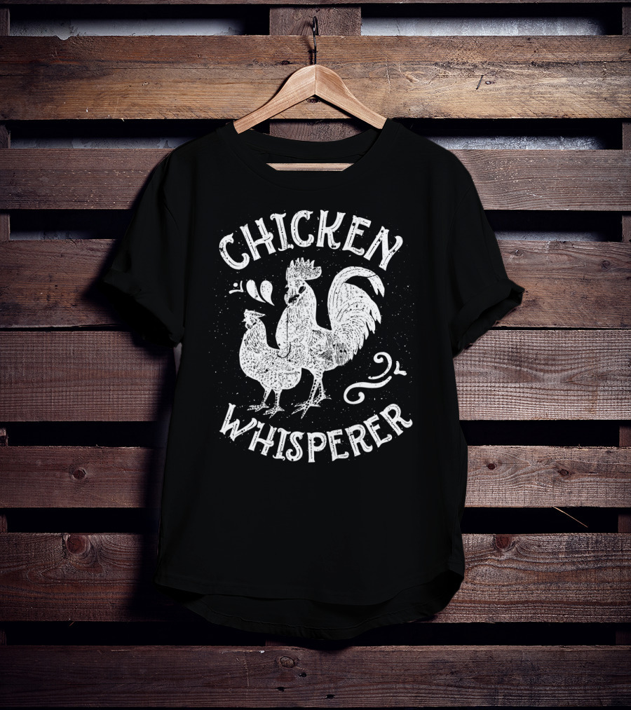 Chicken Whisperer Chicken Whisperer Funny Farm Poultry Farmer T-Shirt