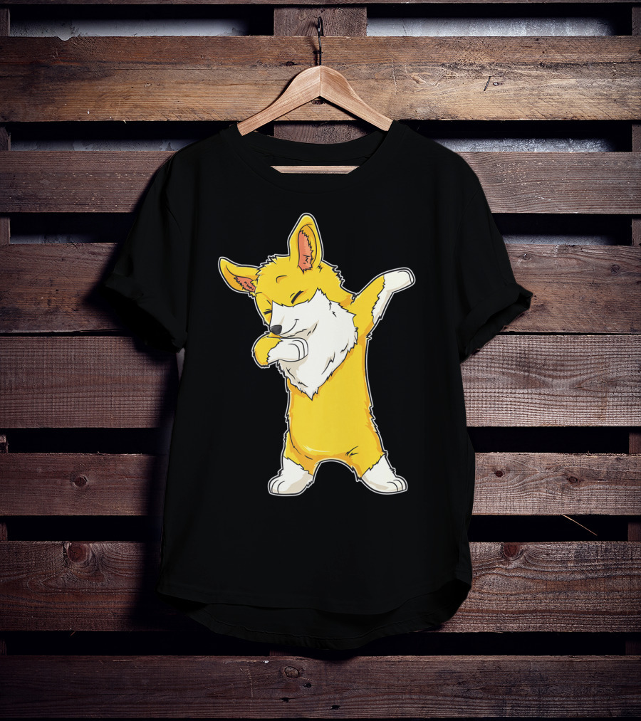 Corgi Dabbing Dance Welsh Corgis Dab T-Shirt