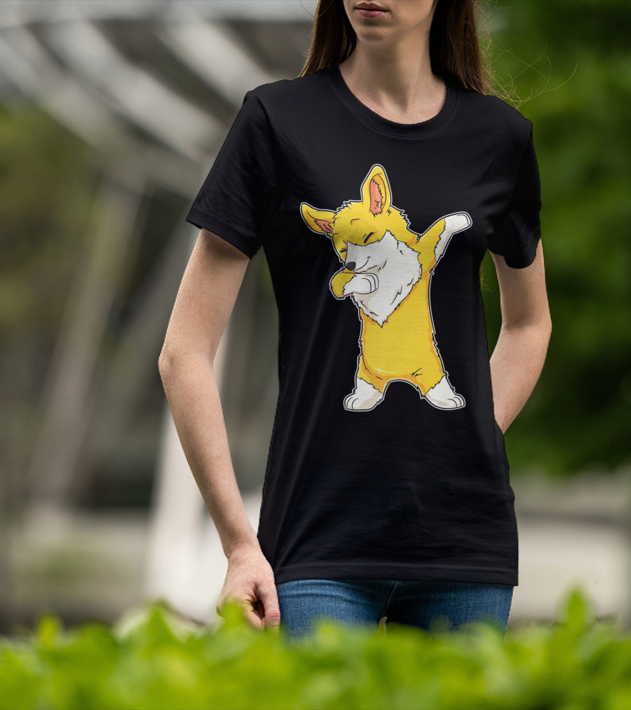 Corgi Dabbing Dance Welsh Corgis Dab T-Shirt