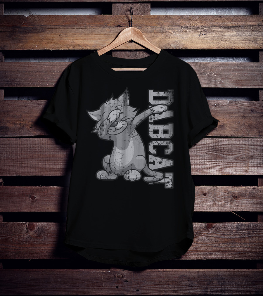 Dabbing Dabcat Vintage Style Iconic Pose T-Shirt
