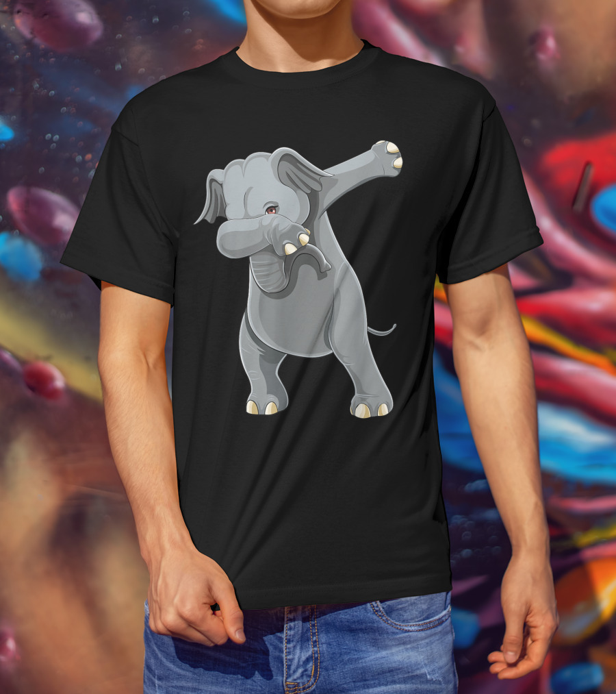 Dabbing Elephant Dab Dance Pose T-Shirt