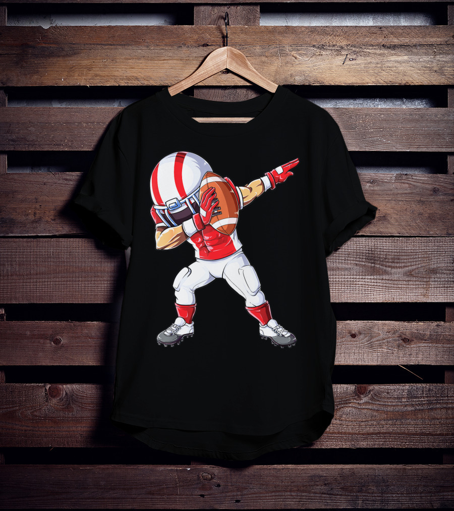 Dabbing Football Player Dab Dance Pose T-Shirt