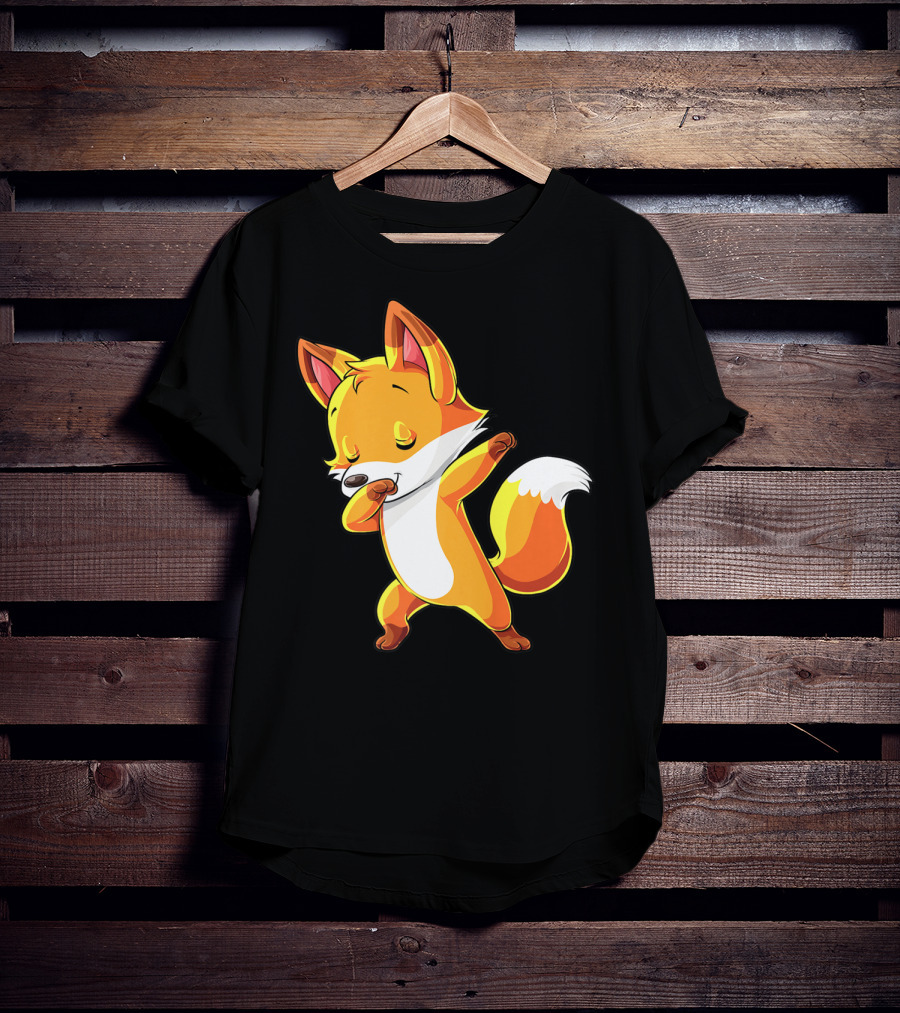 Dabbing Fox Funny Dab Women T-Shirt