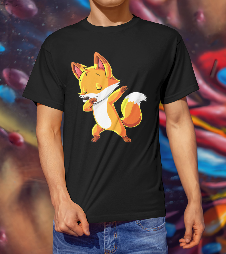 Dabbing Fox Funny Dab Women T-Shirt