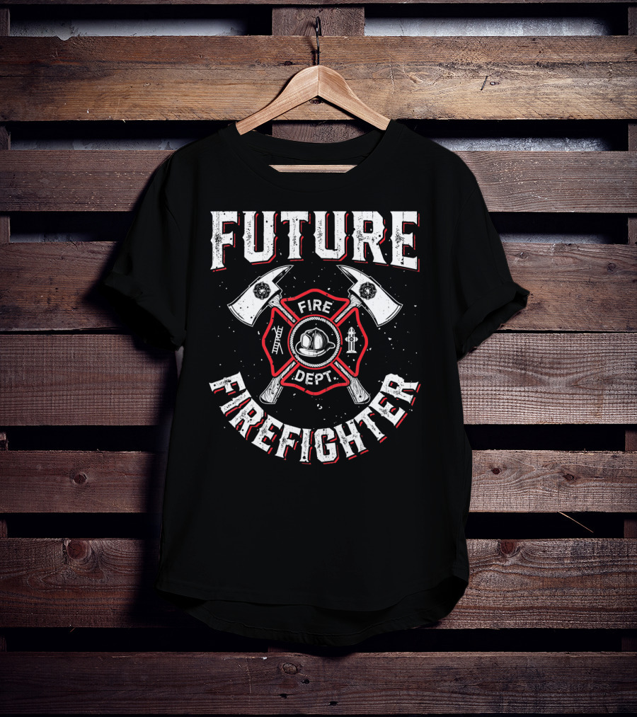 Future Firefighter Fire Dept T-Shirt