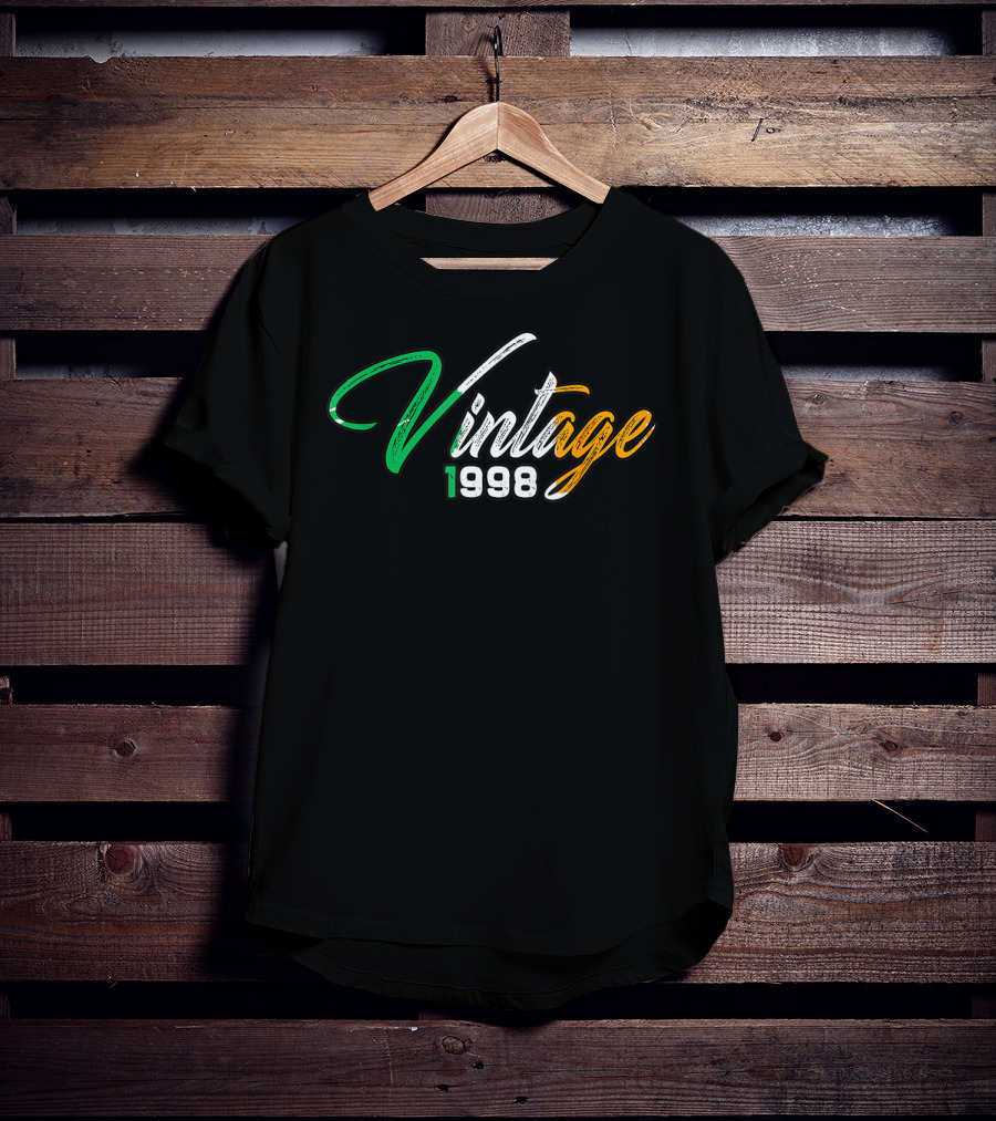 Vintage Irish 1998 21st Birthday St Paddy's Day T-Shirt