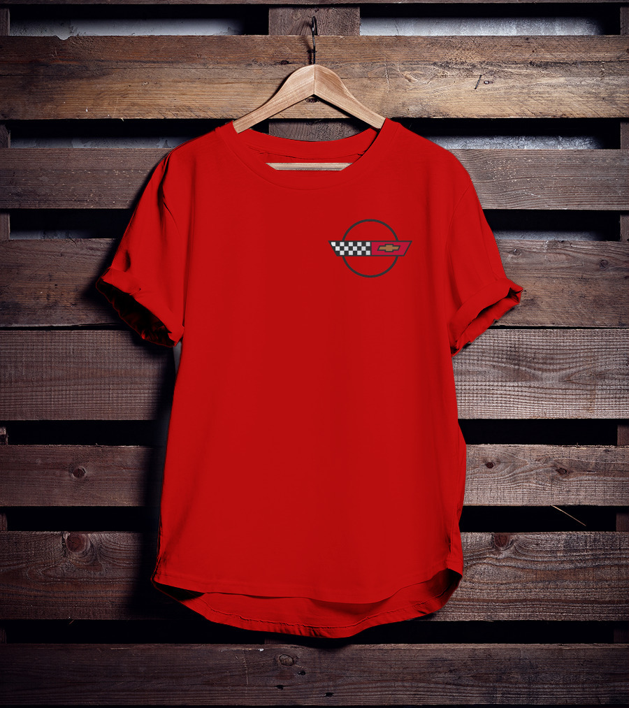 Chevrolet Corvette C4 Racing Emblem T-Shirt